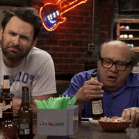 Confused Uh Oh GIF by It's Always Sunny in Philadelphia