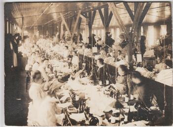 Empire Corset Co. Sewing Division, McGraw NY.